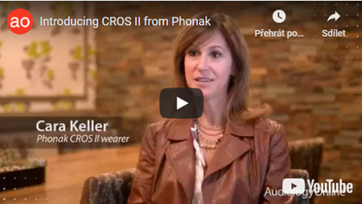 Skúsenosť užívateľky s prístrojom Phonak CROS pre jednostrannú hluchotu
