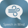 Speech in Wind